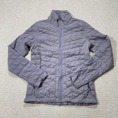 The North Face Puffer Jacke Damen Small Flieder Thermoball leichtes Polyester