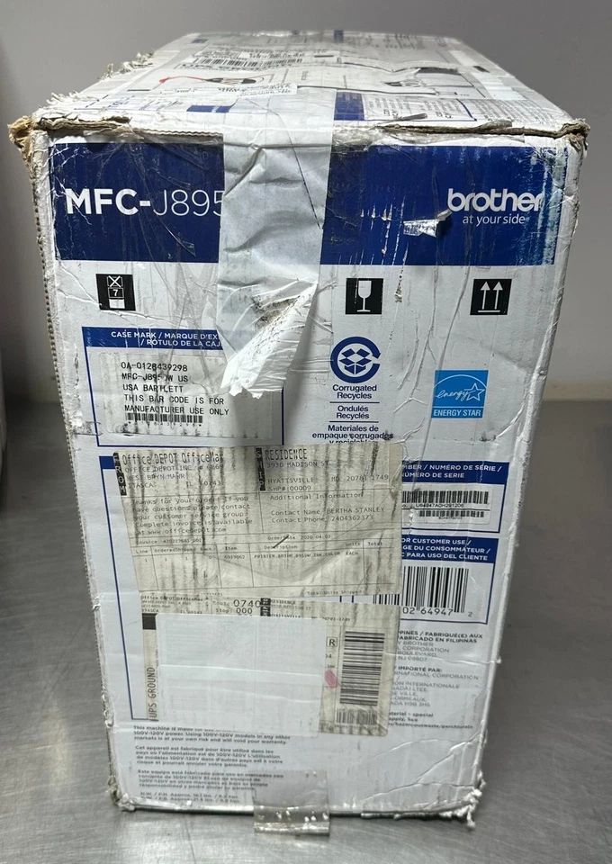 Brother MFC-J895DW InkJet All-In-One Color Printer, Brand NEW - Image 3 of 3