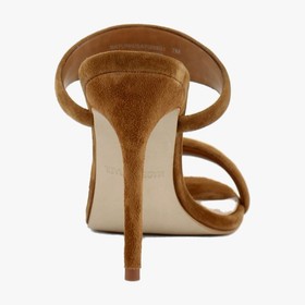 Steve Madden Saturn Womens Heels Chestnut Suede