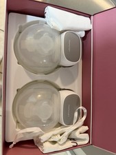 Momcozy S9Pro-V Wearable Hands-Free Double Electric Breast Pump 24mm White/Gray