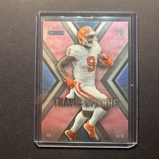 2021 Wild Card Matte Travis Etienne Pink Foil 4/8 Rookie Card