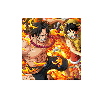 One Piece Card Game ~ Portgas D. Ace / Monkey D. Luffy Promo Card
