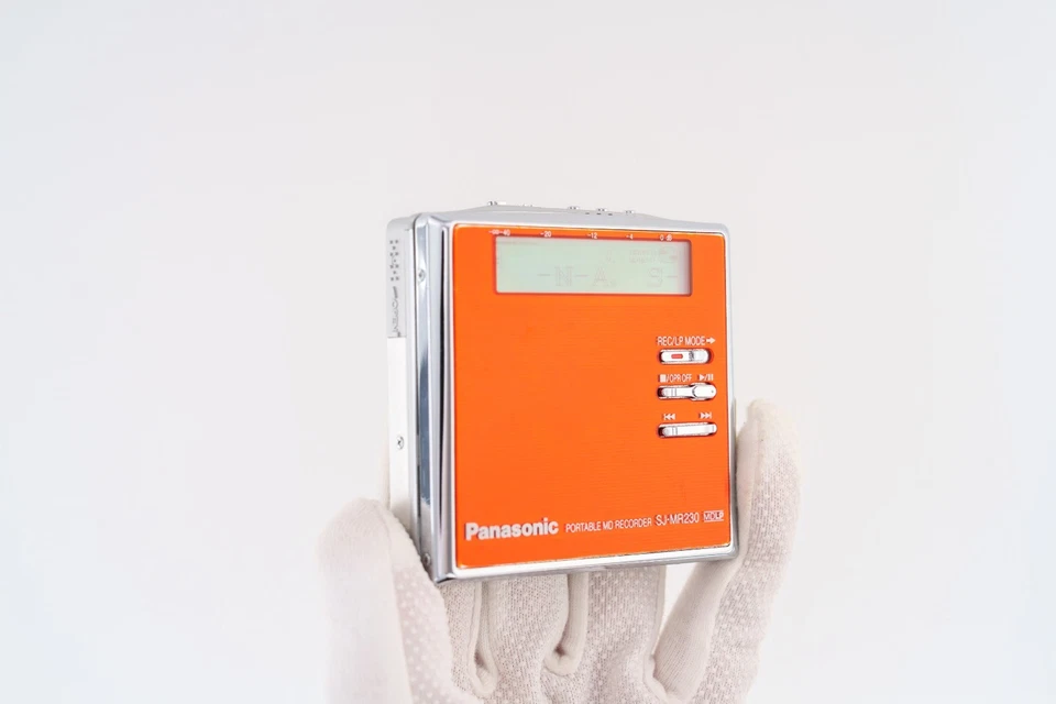 Panasonic SJ-MR230 RED MD Player MAIN UNIT  [PLAYS / DEMO] - Image 4 of 4