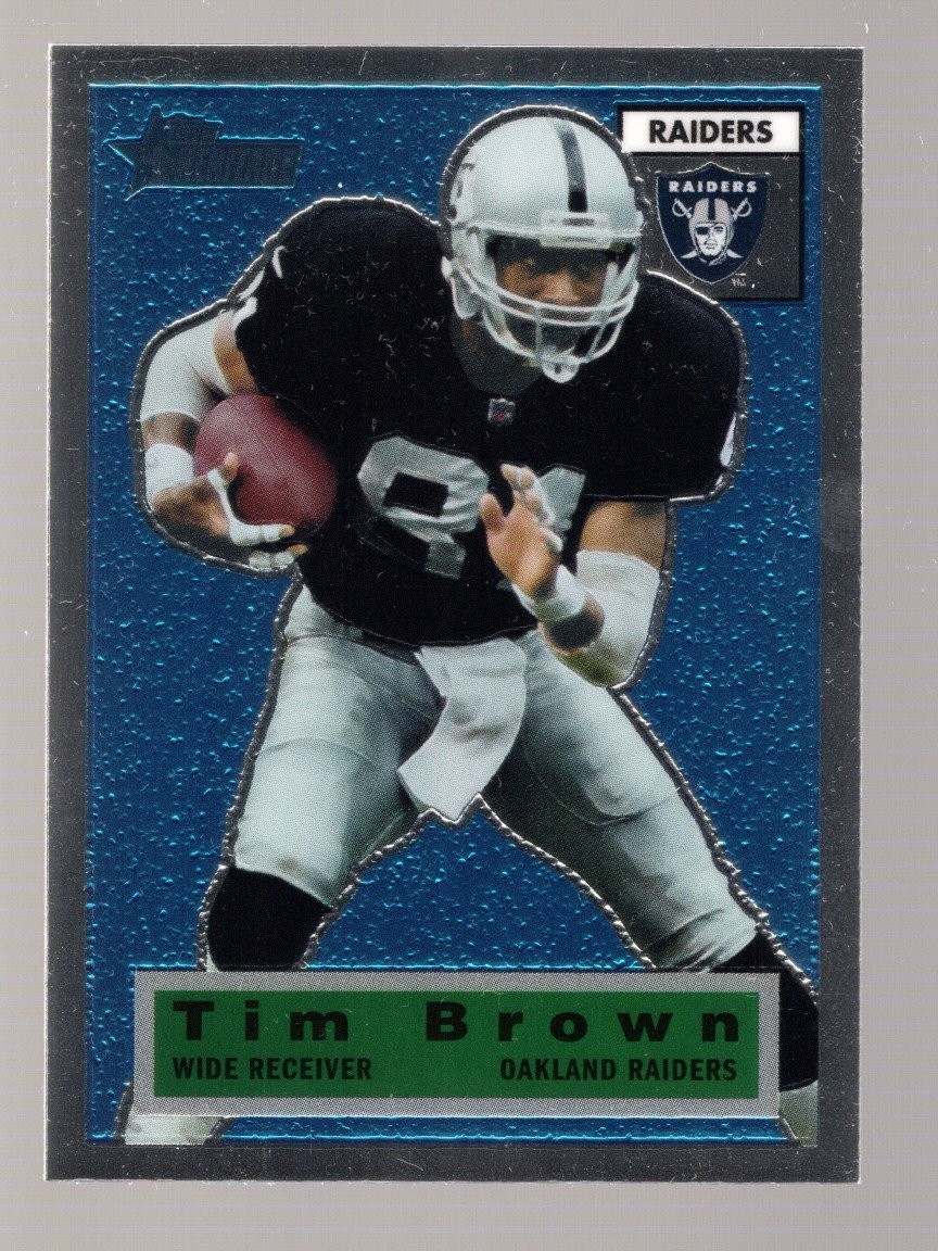 Tim Brown 2001 Topps Heritage #65 Chrome 352/556