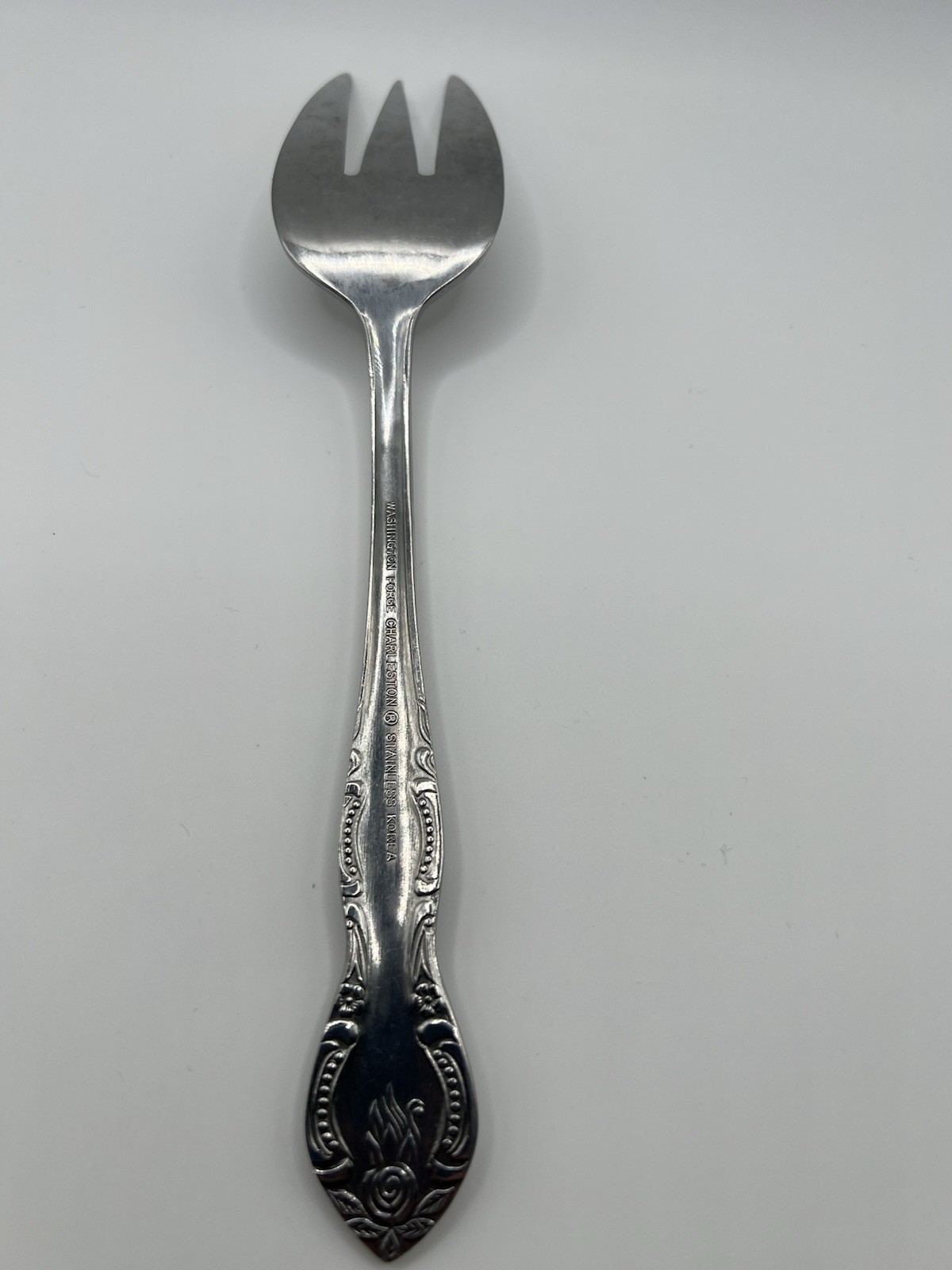 Shipping Out Swg Washington Forge Charleston Classic Stainless Korea (1) Serving Fork | eBay
