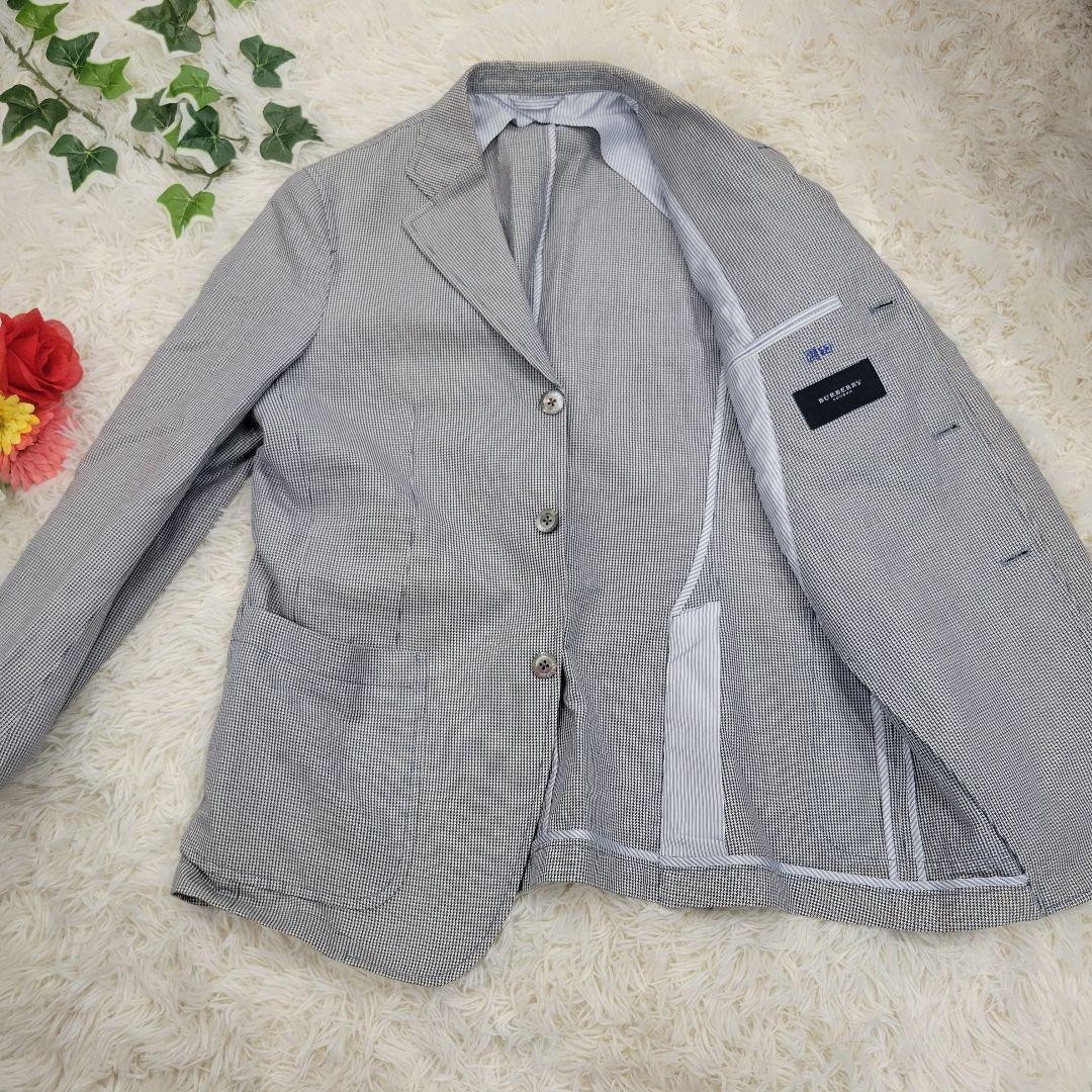 BURBERRY Burberry Houndstooth Pattern Stylish Jac… - image 2