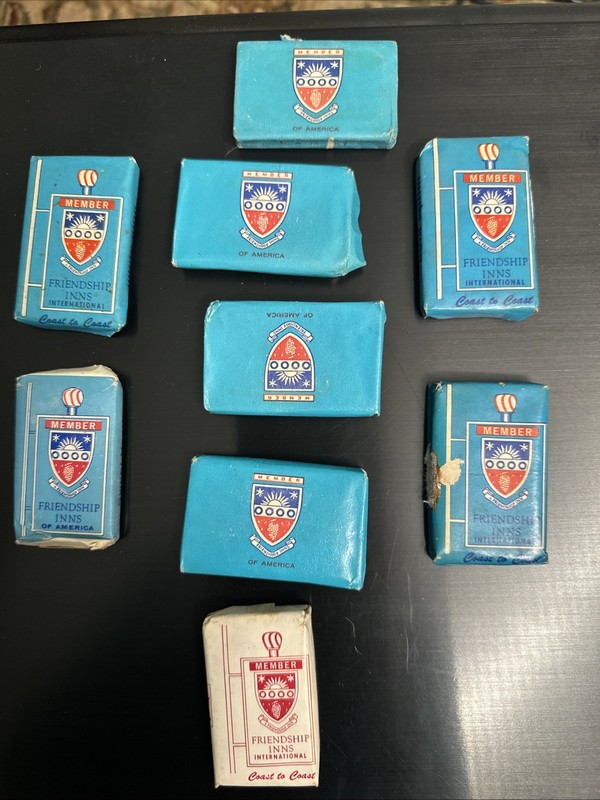 Vintage Friendship Inn travel soap collection
