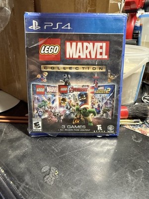 LEGO Marvel Collection 4 PS4 Games (3+ LEGO Marvel Super Heroes 2)