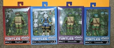 NECA TMNT Ultimate MIYAMOTO USAGI Yojimbo Stan Sakai Plus Three More Figures!