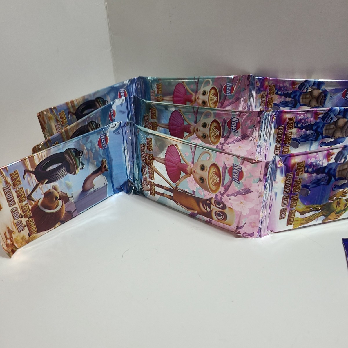 TungTungTung Sahur/Talalaro Card Collection Set, Anime Style