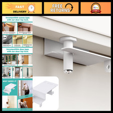 Child Safety Door Lock for 0.8-2'' Thick Doors, Secure Kids  Pets - 1 PC