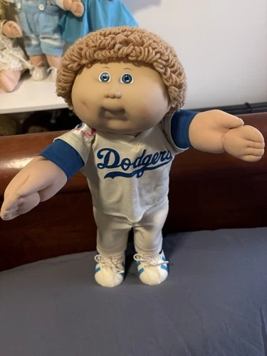 Cabbagepatch 1986 Taiwan IC1 Hm14 Wheat  Blue Eyes Great Used Condition  HTF