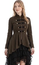 Renaissance Steampunk Tailcoat Halloween Medieval Pirate Vampire Goth Medium