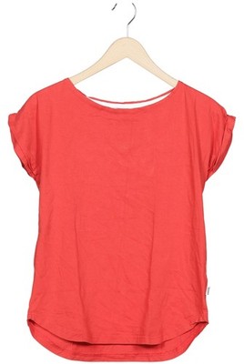 WEMOTO T-Shirt Damen Shirt Kurzärmliges Oberteil Gr. S Baumwolle Rot #si36pkx