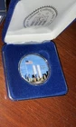 2001 American 1oz Silver Eagle 9/11 *IN MEMORY* Twin Towers Colorized Round