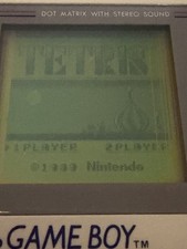 Vintage 1989 Nintendo GameBoy Tetris Cartridge & Case Authentic DGM-TR-USA-1