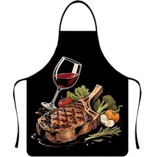 Funny Cooking apron for BBQ Kitchen Work Aprons Birthday Creative Gifts