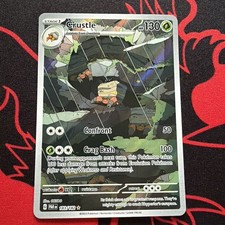 Crustle 183/182 – Illustration Rare – SV04 Paradox Rift – Pokémon TCG – NM