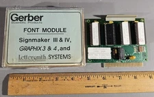 GERBER SCIENTIFIC P18234D SIGNMAKER III & IV GRAPHIX 3 & 4 LETTERSMITH SYSTEMS