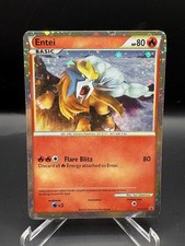 Entei Promo Pokemon TCG HGSS Black Star Promos HGSS20 LP