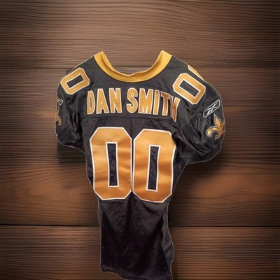 2004 Team Issued Reebok New Orleans Saints Dan Smith Home Jersey