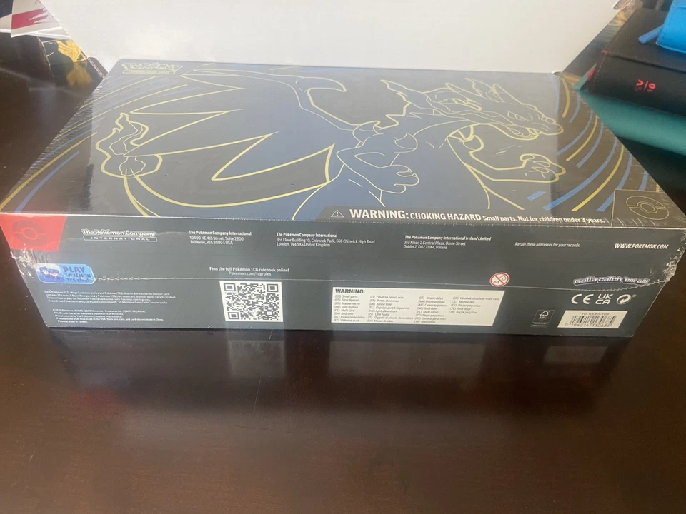 Pokemon Mega Charizard X Ultra-Premium Collection Phantasmal Flames UPC IN HAND! - Image 3 of 4