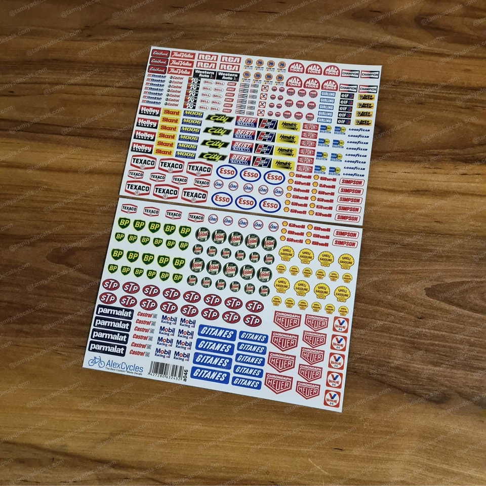 Calcomanías adhesivas de paisaje con logotipo de coche de carreras escala 1/32 para SCALEXTRIC Foto 2 de 2