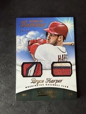 2014 Panini Boys Of Summer Bryce Harper Game Used Patch #/10 Stars