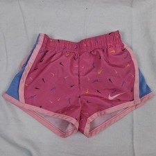 Nike Toddler Girl Running Shorts Pink DRI-FIT 12 Months Baby Beach Summer