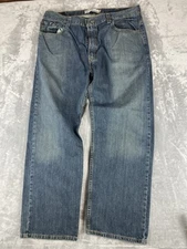 Levis 559 Men’s Jeans Relaxed Straight 40x30 Blue Denim Cotton Faded