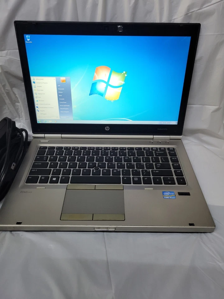 HP ELITEBOOK 8470P Laptop w/ Intel Core i5-3340M 2.70 GHZ + 8 GB,256GB SSD WIN 7 - Image 2 of 4