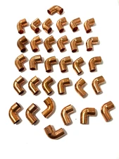32 Pcs NIBCO Copper 90 Degree Elbow 3/4" FTG x SWT (C)
