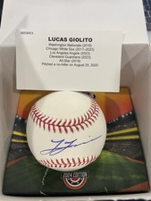 2017 Fanatics Authentic Under Wraps NXT LVL Autographed Baseball 17