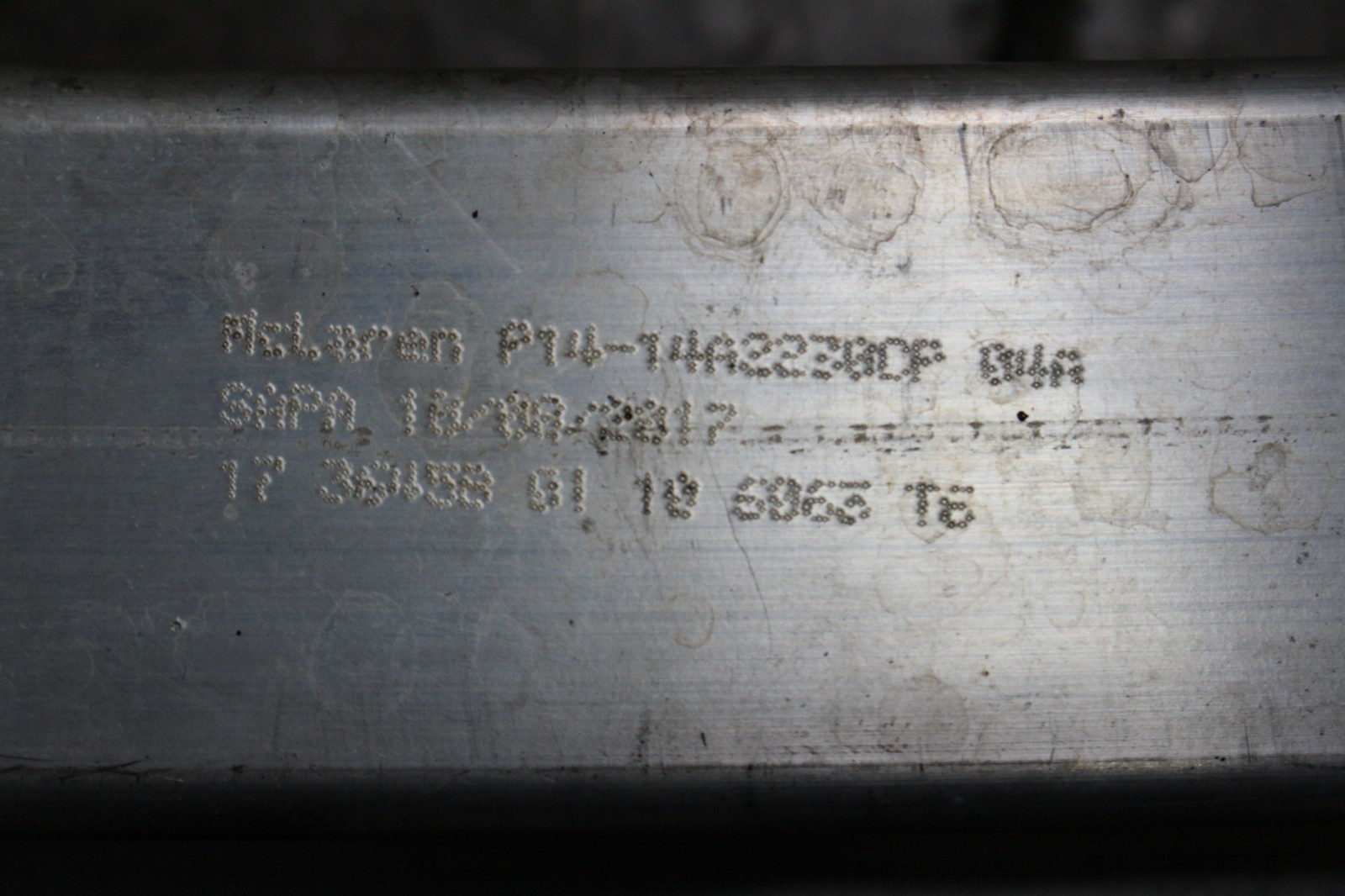 McLaren 720s, Rear Bumper Reinforcement, Used, P/N 14A1962CP