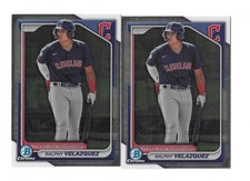(2)  2024 Bowman - Chrome Prospects Ralphy Velazquez #BCP-29 (RC)