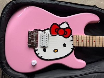 Fender Hello Kitty 50th Anniversary Squire Electric Guitar Pink
