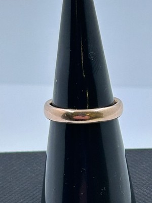 18 kt massiver Goldring Größe I 1/2 um 1855
