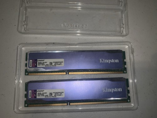 Kingston HyperX Blu KHX1600C9D3B1K2 8GB RAM 1600MHz Q6D Pack of 2 - Picture 2 of 2