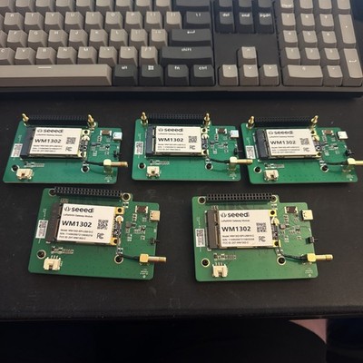 Seeed Studio LoRaWAN Gateway Module WM1302 915MHz Raspberry Pi Hat 5 AVAILABLE