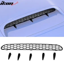 Fits 15-21 Subaru WRX & WRX STI 4th Front Hood Air Vent Mesh Grille PP Unpainted