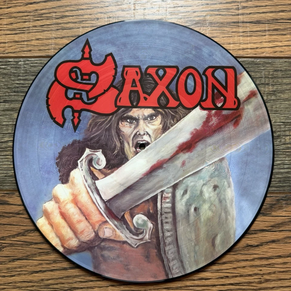 Saxon Self-Titled LP 2005 Picture Disc Back On Black BOBV009PD NM Ltd 2000 - Image 3 of 4