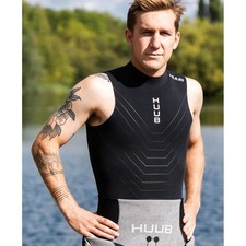 Huub Design - Gebraucht - Herren Neopren-Weste | Größe: S | Farbe: Schwarz