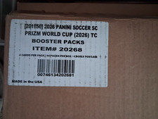 2026 PANINI PRIZM FIFA WORLD CUP SOCCER HANGER PACK BOX (94 CT.)