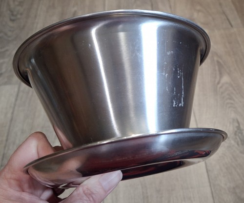 Vintage Leonard Denmark 18/8 Edelstahl Sauciere Soßenschüssel 2 1/2 Tasse Deckel - Bild 8 von 16