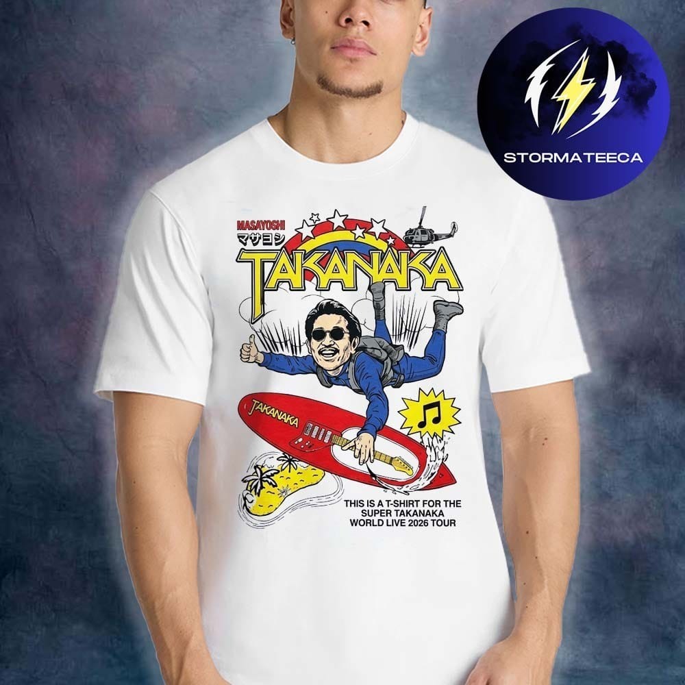 Masayoshi Tanaka Merch Super Takanaka World Tour 2026 Sky High
