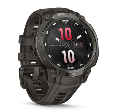 Garmin Instinct Crossover AMOLED Rugged GPS Watch Charcoal 010