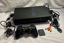 Sony PlayStation 2 PS2 Console SCHP-39001 Console Bundle Tested
