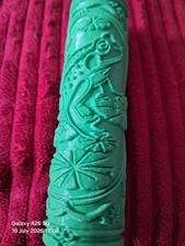 A Pair of Frog Clay Roller Embossing Roller Clay Rolling Tool