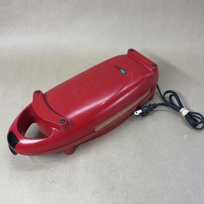 Copper Red 5 Minute Chef Electric Meal Maker Frying Pan NonStick Tested Works