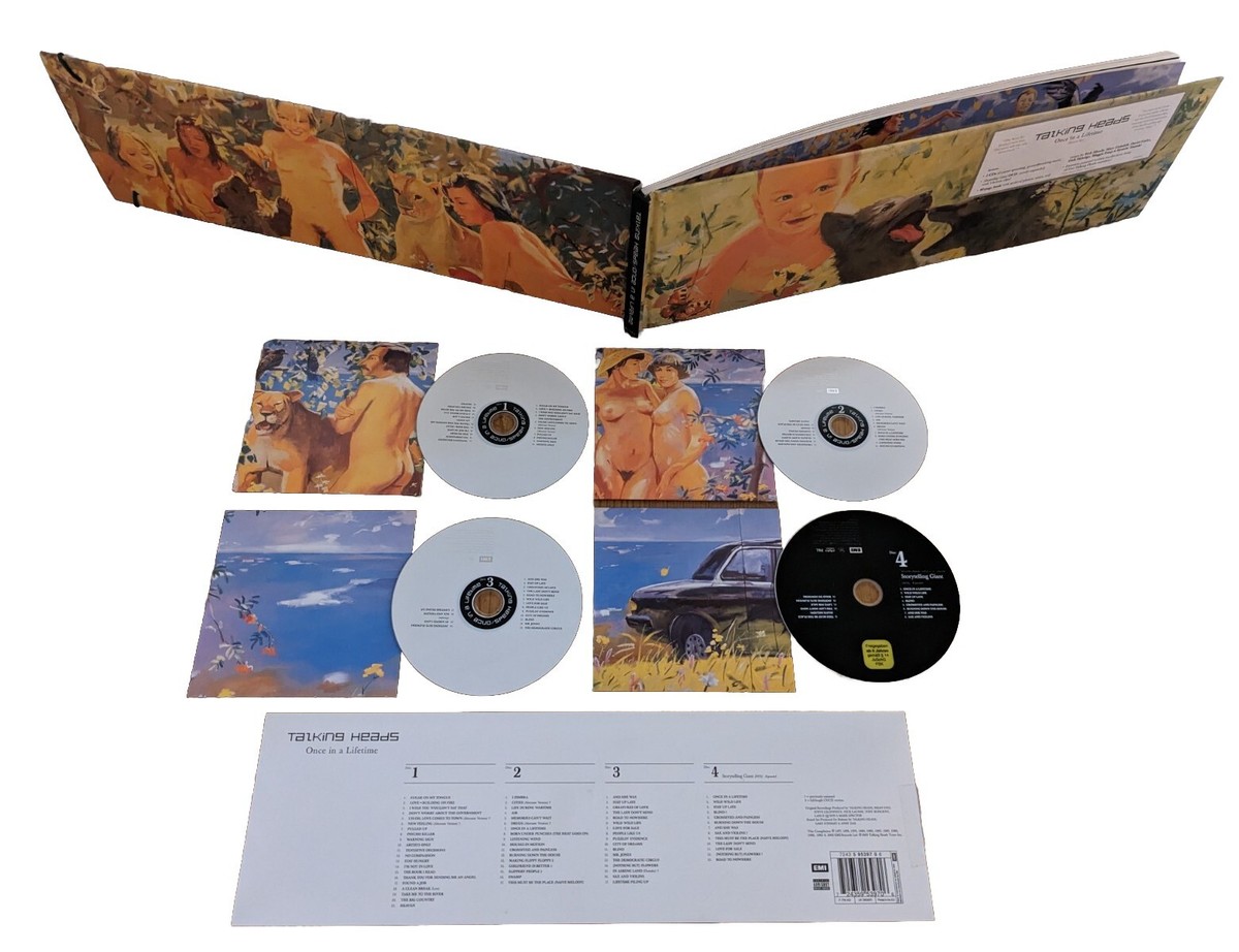 Talking Heads – Once In A Lifetime (RARE, 3 CD & PAL DVD Box